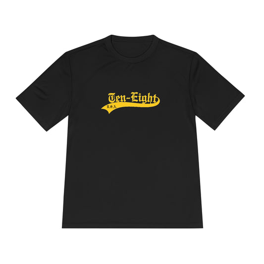 Ten-Eight USA Large Logo Unisex Moisture Wicking Tee